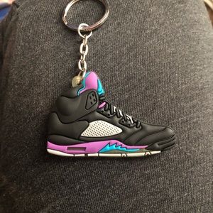 Flat Keychain 3D Jordan shoe
